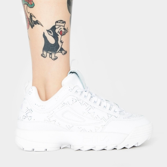 Dolls Kill Fila Disruptor Sneakers Size 7.5 - Picture 4 of 10